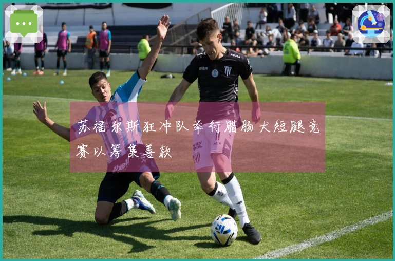 苏福尔斯狂冲队举行腊肠犬短腿竞赛以筹集善款